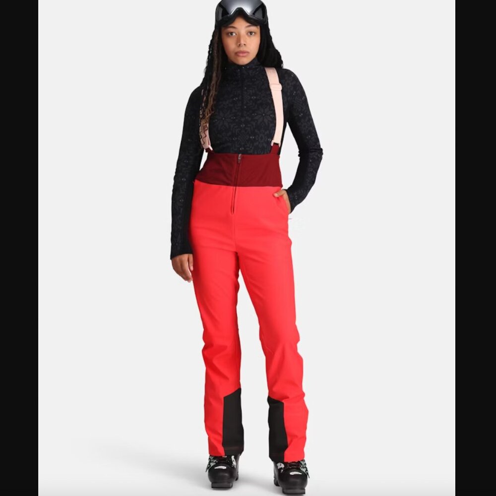 Kari Traa Ragnhild Ski Bib - Heat Red - Medium